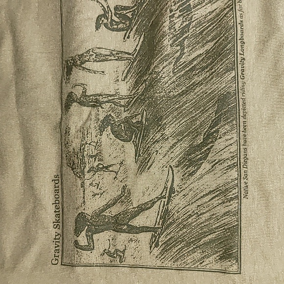 USA Fabric. Gravity Skateboards. Allstyle Apparel. Men's size Large. Never-worn - Picture 8 of 15